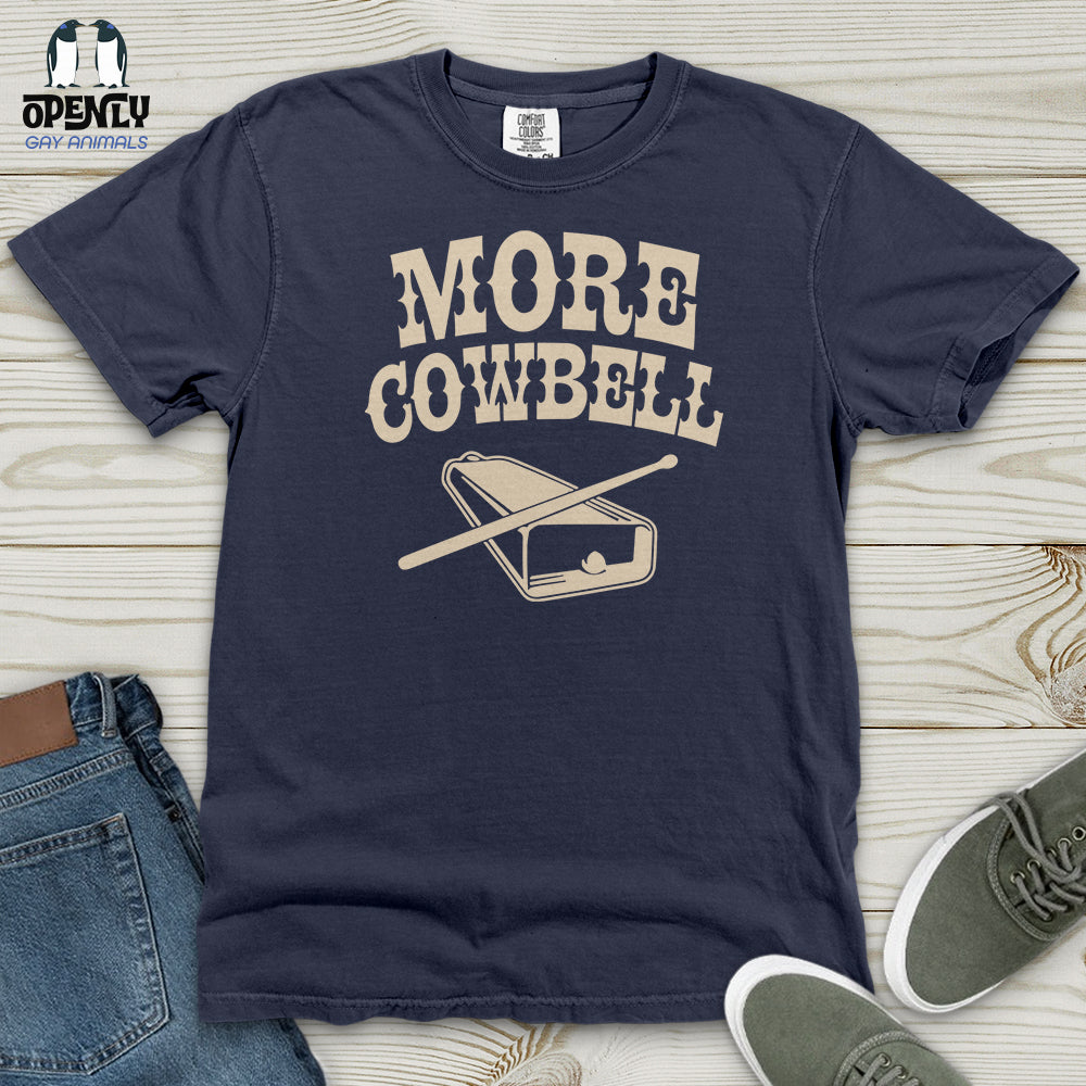 More Cowbell Heavy Cotton Comfort Colors Tee Gift For Animal Lover