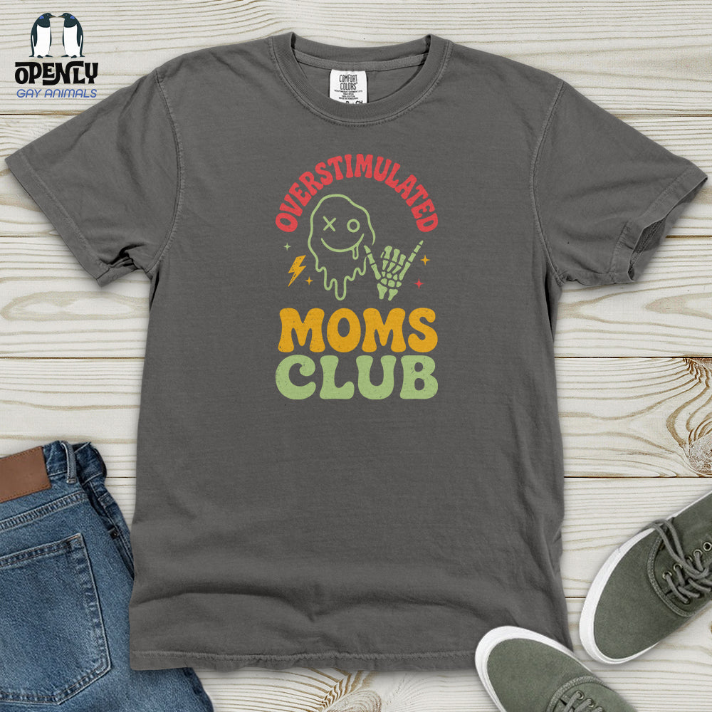 Moms Club Heavy Cotton Comfort Colors Tee Gift For Mom