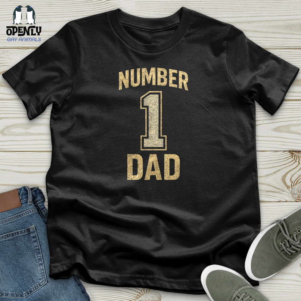 Number 1 Dad Unisex T Shirt Gift For Dad