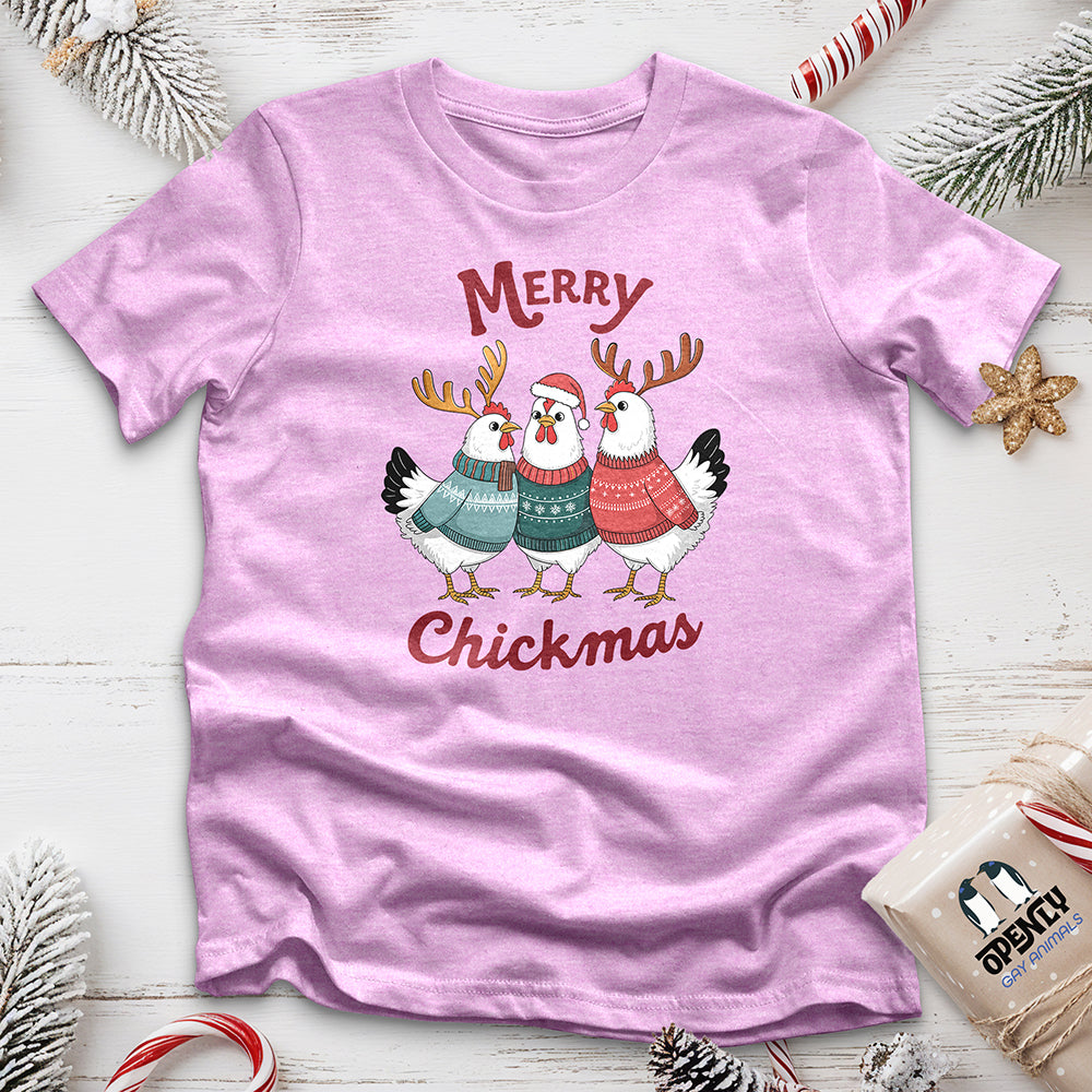 Merry Chickmas Unisex T Shirt Gift For Animal Lover