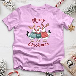 Merry Chickmas Unisex T Shirt Gift For Animal Lover