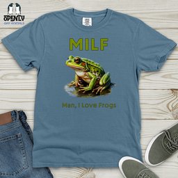 Milf Heavy Cotton Comfort Colors Tee Gift For Animal Lover
