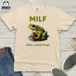 Milf Heavy Cotton Comfort Colors Tee Gift For Animal Lover