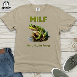 Milf Heavy Cotton Comfort Colors Tee Gift For Animal Lover