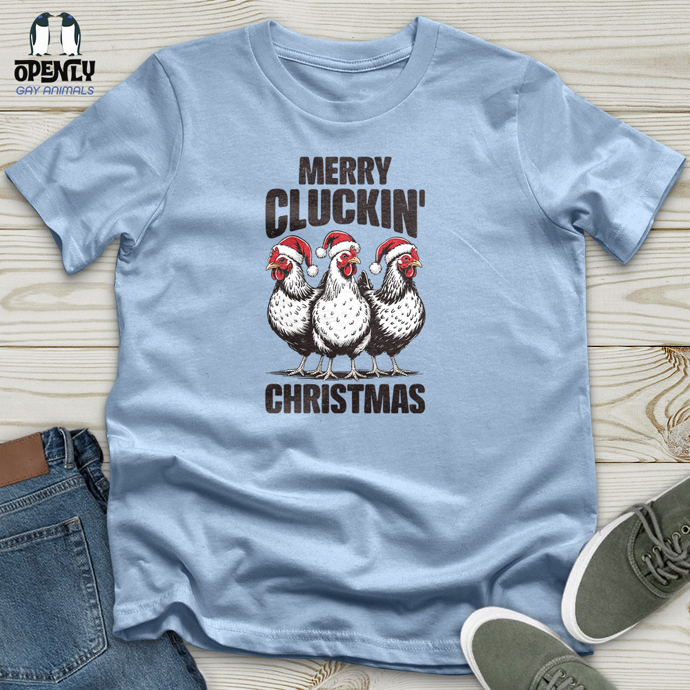 Merry Cluckin 2 Unisex T Shirt Gift For Animal Lover
