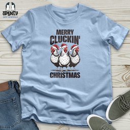 Merry Cluckin 2 Unisex T Shirt Gift For Animal Lover