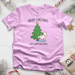 Merry Christmas And New Carpet Unisex T Shirt Gift For Animal Lover