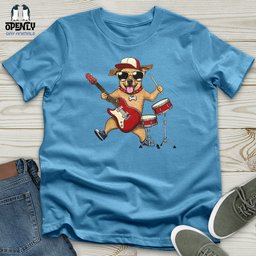 Musician Dog Unisex T Shirt Gift For Dog Lover