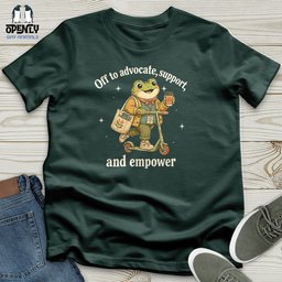 Off To Advocate Unisex T Shirt Gift For Animal Lover