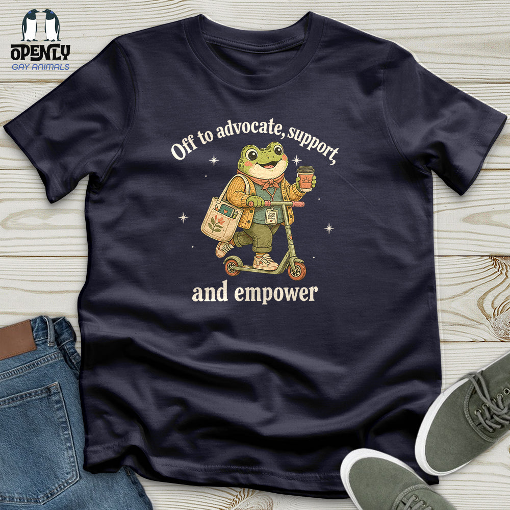 Off To Advocate Unisex T Shirt Gift For Animal Lover
