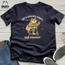 Off To Advocate Unisex T Shirt Gift For Animal Lover