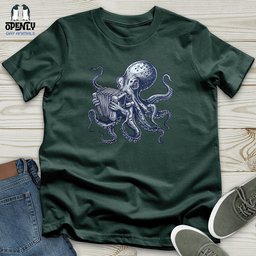 Octopus Accordion Serenade Unisex T Shirt Gift For Animal Lover
