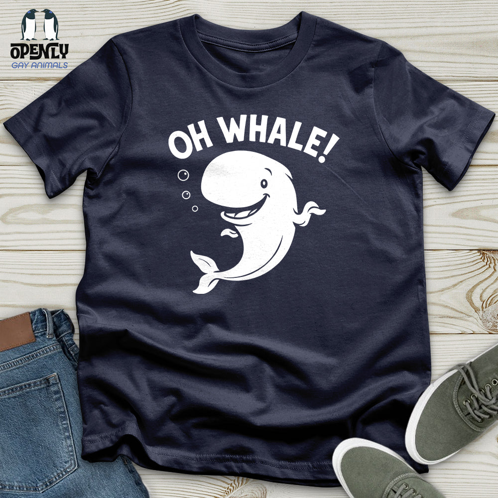 Oh Whale Softstyle Tee Gift For Animal Lover
