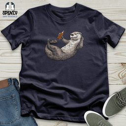 Otter Relaxation Unisex T Shirt Gift For Animal Lover