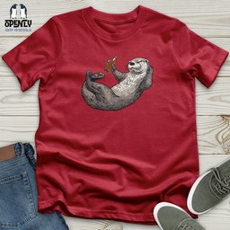 Otter Relaxation Unisex T Shirt Gift For Animal Lover