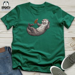 Otter Relaxation Unisex T Shirt Gift For Animal Lover