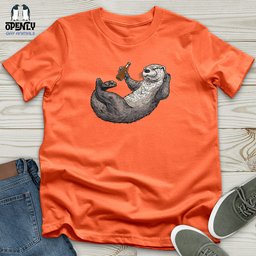Otter Relaxation Unisex T Shirt Gift For Animal Lover
