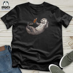 Otter Relaxation Unisex T Shirt Gift For Animal Lover