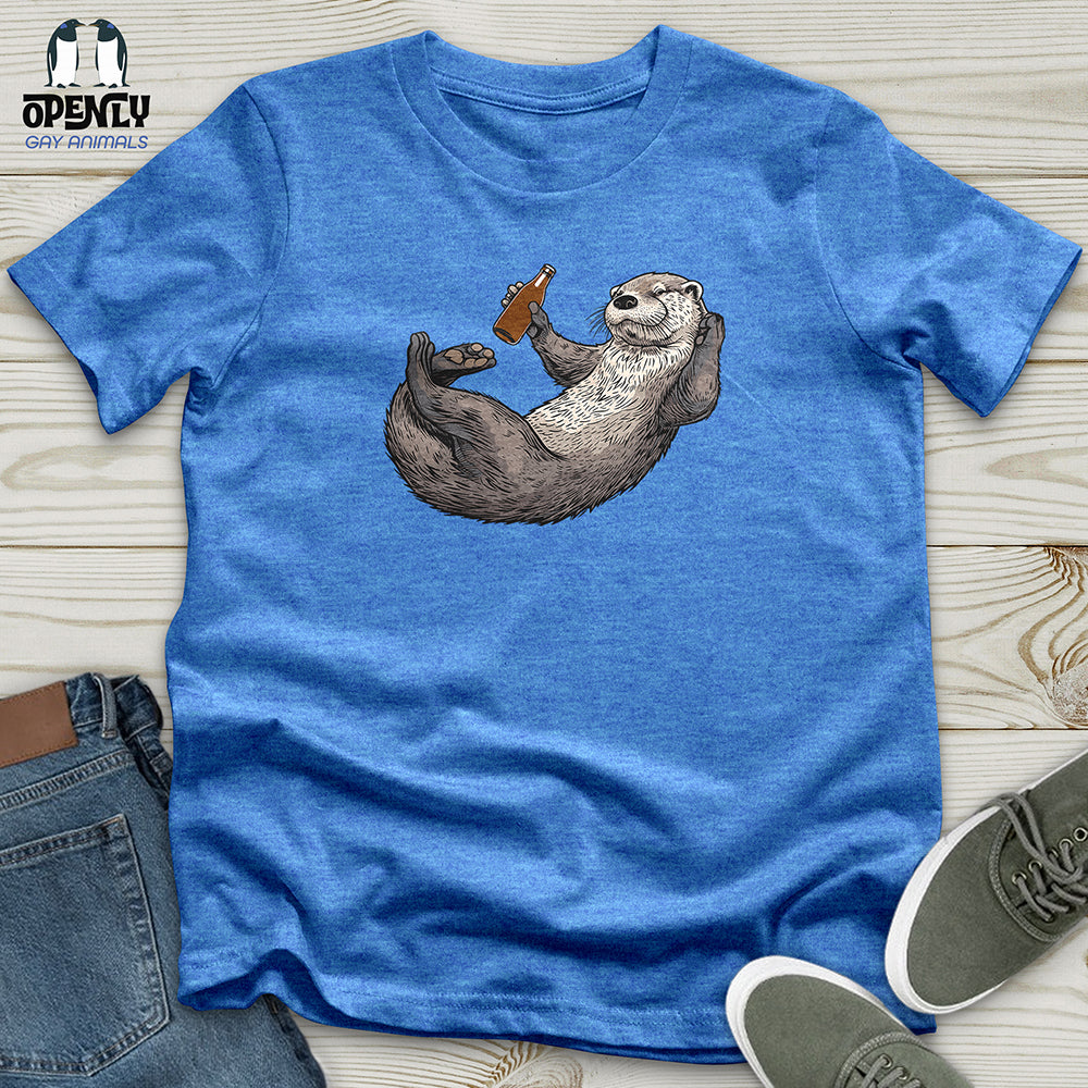 Otter Relaxation Unisex T Shirt Gift For Animal Lover