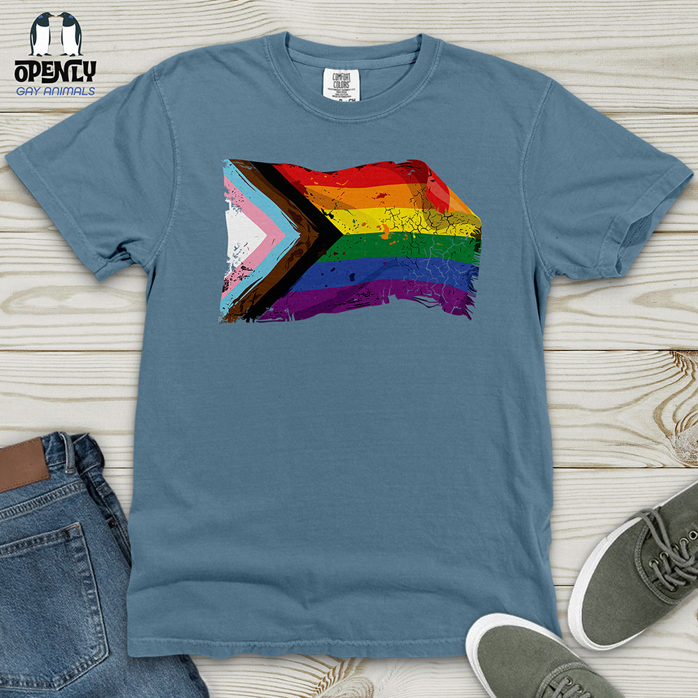 Lgbtq Flag Heavy Cotton Comfort Colors Tee Gift For Animal Lover