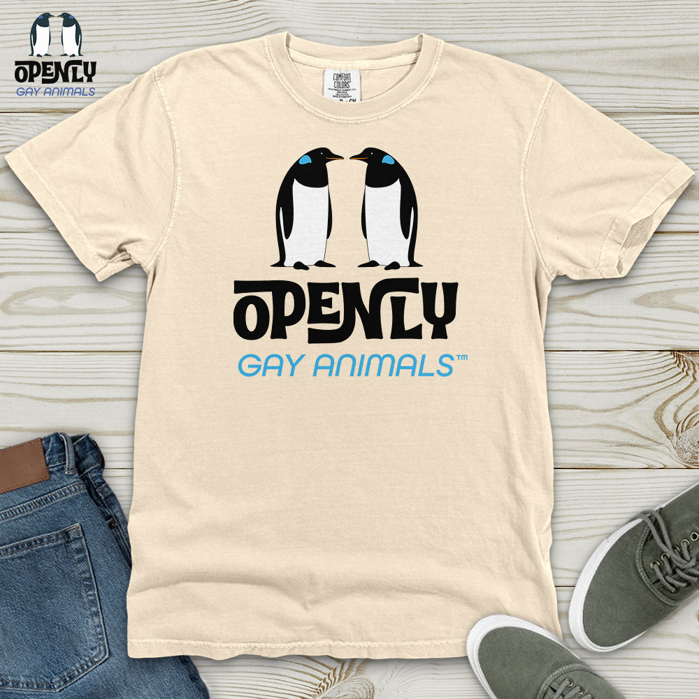 Openlygayanimals Logo Heavy Cotton Comfort Colors Tee Gift For Animal Lover
