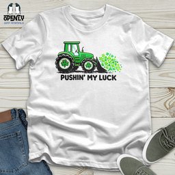 Pushin My Luck Unisex T Shirt Gift For Animal Lover