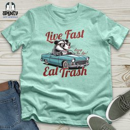 Live Fast Unisex T Shirt Gift For Animal Lover