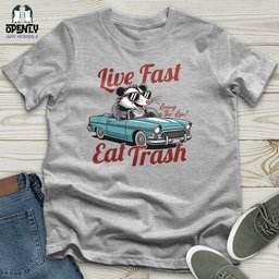 Live Fast Unisex T Shirt Gift For Animal Lover