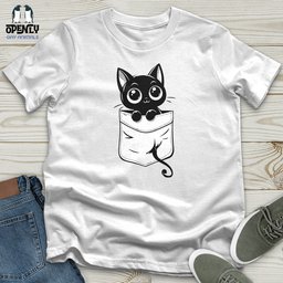 Meow 2 Unisex T Shirt Gift For Cat Lover