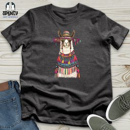Llama Fiesta Attire Unisex T Shirt Gift For Animal Lover