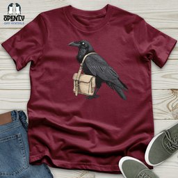 Raven Postal Carrier Unisex T Shirt Gift For Animal Lover
