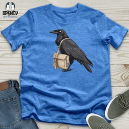 Raven Postal Carrier Unisex T Shirt Gift For Animal Lover