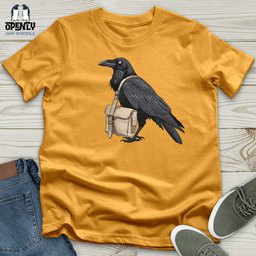 Raven Postal Carrier Unisex T Shirt Gift For Animal Lover