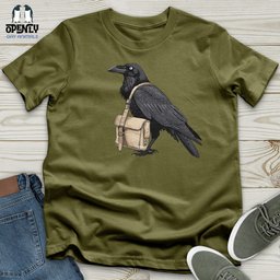 Raven Postal Carrier Unisex T Shirt Gift For Animal Lover