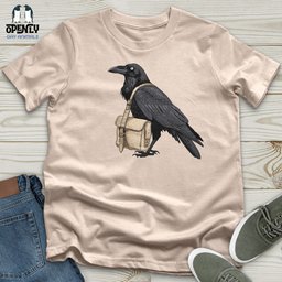 Raven Postal Carrier Unisex T Shirt Gift For Animal Lover