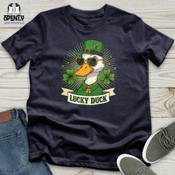 Lucky Duck Unisex T Shirt Gift For Duck Lover