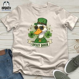 Lucky Duck Unisex T Shirt Gift For Duck Lover
