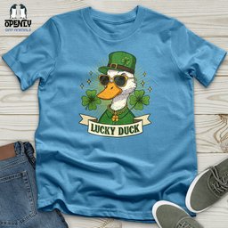 Lucky Duck Unisex T Shirt Gift For Duck Lover