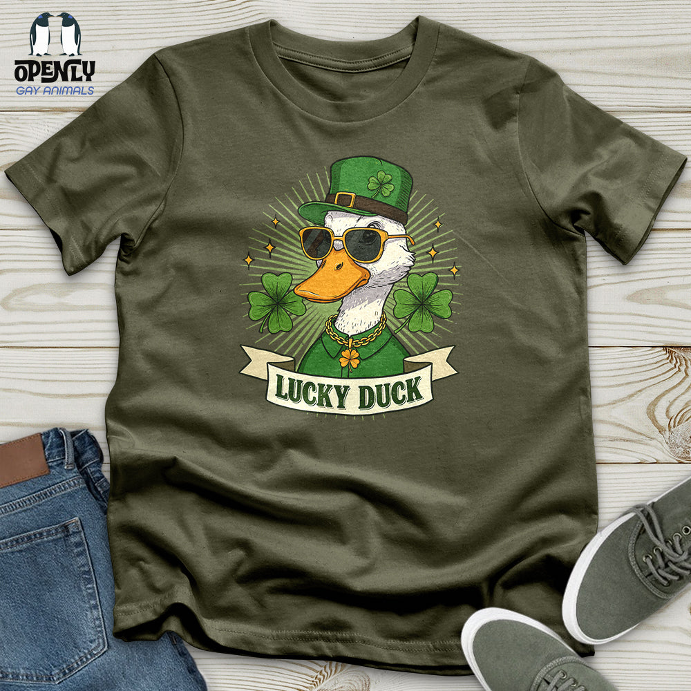 Lucky Duck Unisex T Shirt Gift For Duck Lover