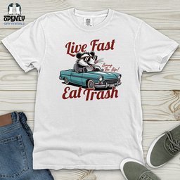 Live Fast Heavy Cotton Comfort Colors Tee Gift For Animal Lover