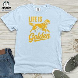 Life Is Heavy Cotton Comfort Colors Tee Gift For Animal Lover