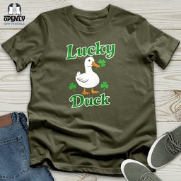 Lucky Duck Unisex T Shirt Gift For Duck Lover