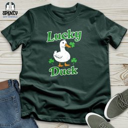 Lucky Duck Unisex T Shirt Gift For Duck Lover