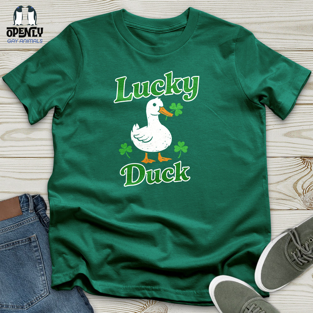 Lucky Duck Unisex T Shirt Gift For Duck Lover