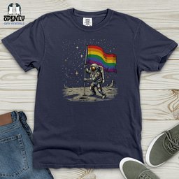 Lgbt Gay Pride Rainbow Flag Heavy Cotton Comfort Colors Tee Gift For Animal Lover