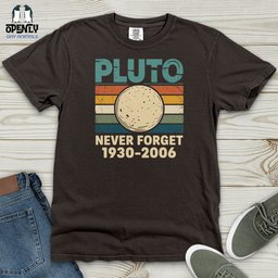 Pluto Never Forget Heavy Cotton Comfort Colors Tee Gift For Animal Lover