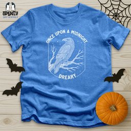 Once Upon A Midnight Dreary Unisex T Shirt Gift For Animal Lover