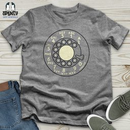 Rotary Dial Softstyle Tee Gift For Animal Lover
