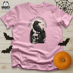 Once Upon A Midnight Dreary Unisex T Shirt Gift For Animal Lover