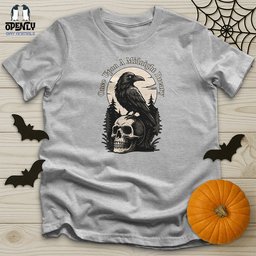 Once Upon A Midnight Dreary Unisex T Shirt Gift For Animal Lover
